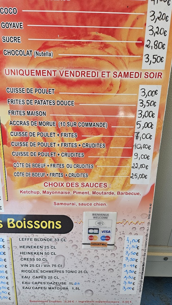 Menu Sous Les Tropiques-1